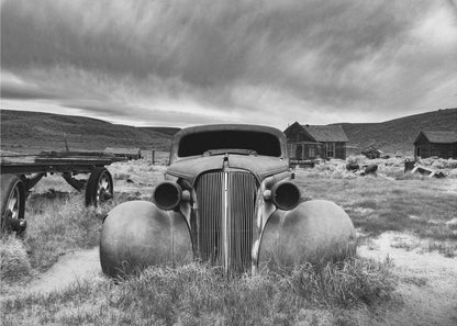 Artwork- Bodie State Historic Park-34" x 22" Metalinches-Metal