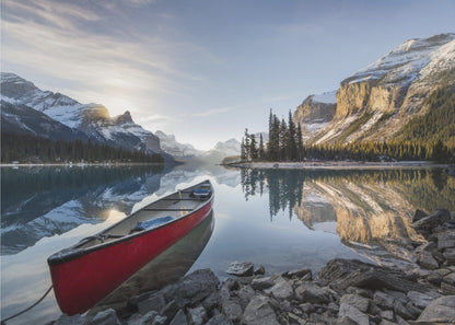 TRUE CANADIAN Alberta- Wall Artwork Gallery Wrapped (Ready to Hang)