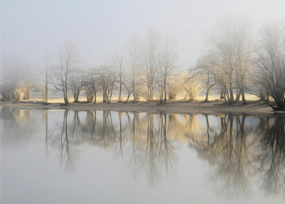 Artwork january morning48X36inches- Unframed