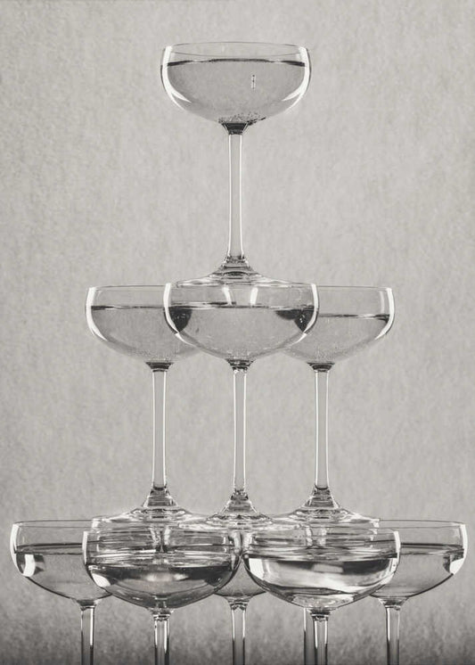 Wall art Champagne tower_9