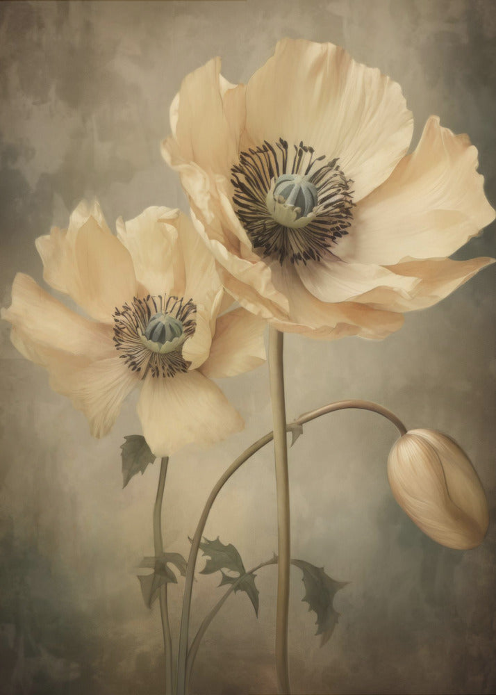  Poppies 20 Wall Artwork Gallery Wrapped (Ready to Hang)