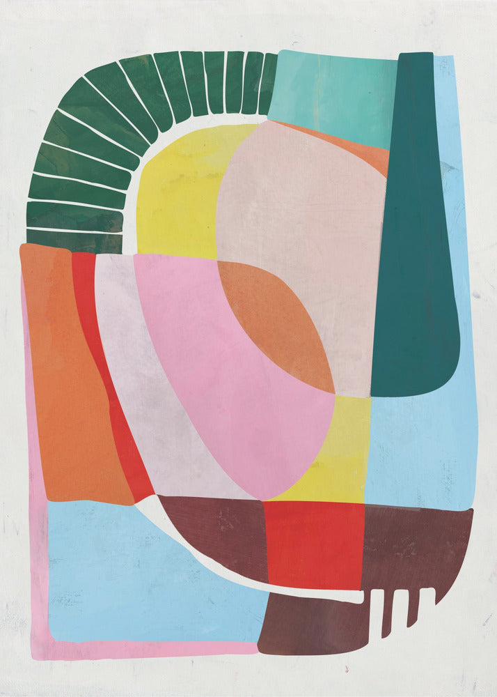 Abstract Art Canvas Print-wall-art-happiness-01-24X36