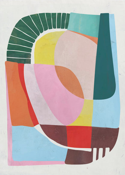 Abstract Art Canvas Print-wall-art-happiness-01-24X36