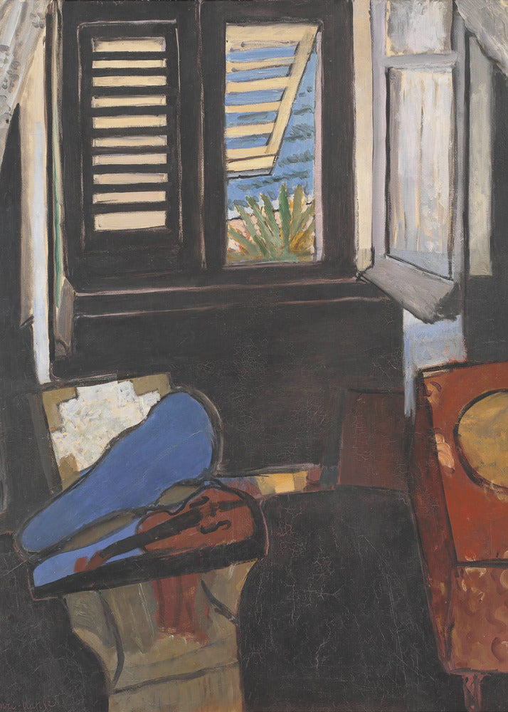 Artwork Intérieur Au Violon  -inches