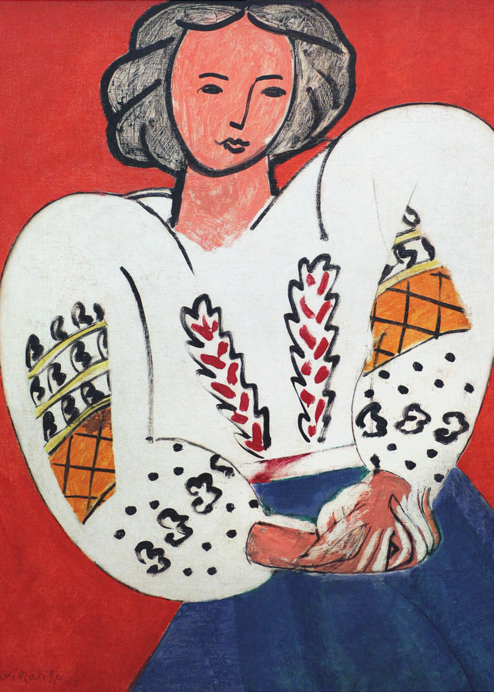 Artwork  La Camicetta Romena 1940 -inches