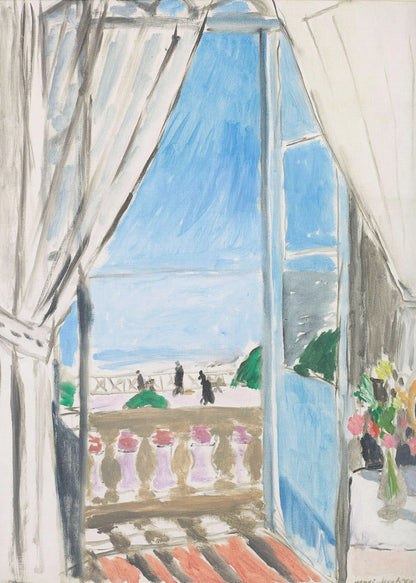 Artwork  La Fenêtre Ouverte -inches
