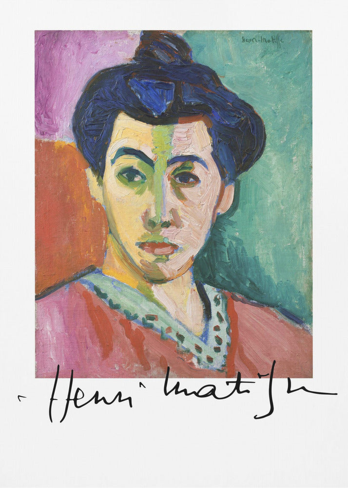 Artwork  La Raie Verte With Signature -inches