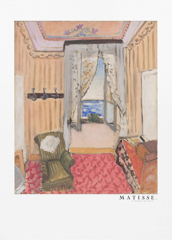 Artwork  Ma Chambre Au Beau Rivage Boarder -inches