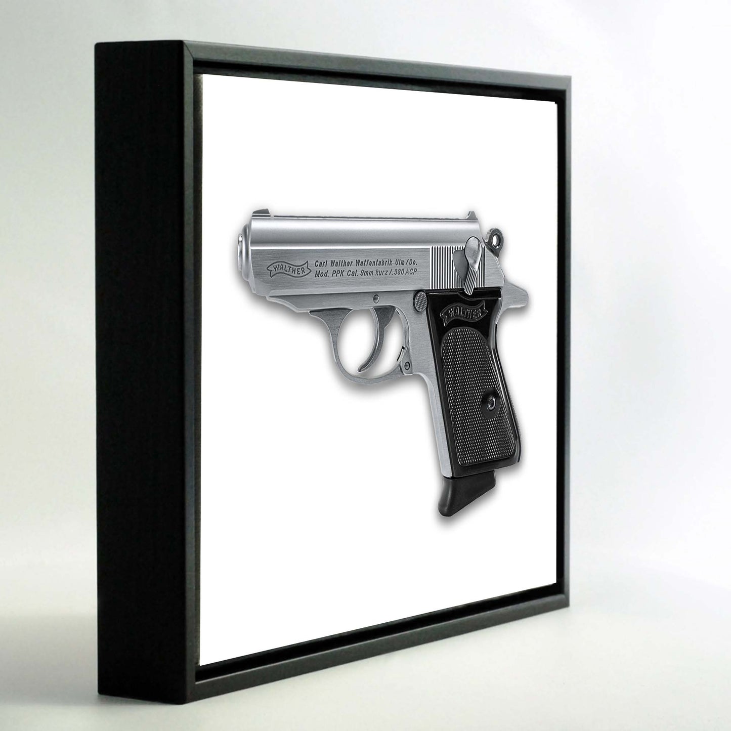 Wall art museum quality canvas art prints for home decoration  at GTA ART, the photo shows a Mini Framed gun 