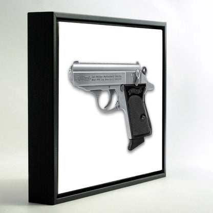 Wall art museum quality canvas art prints for home decoration  at GTA ART, the photo shows a Mini Framed gun 