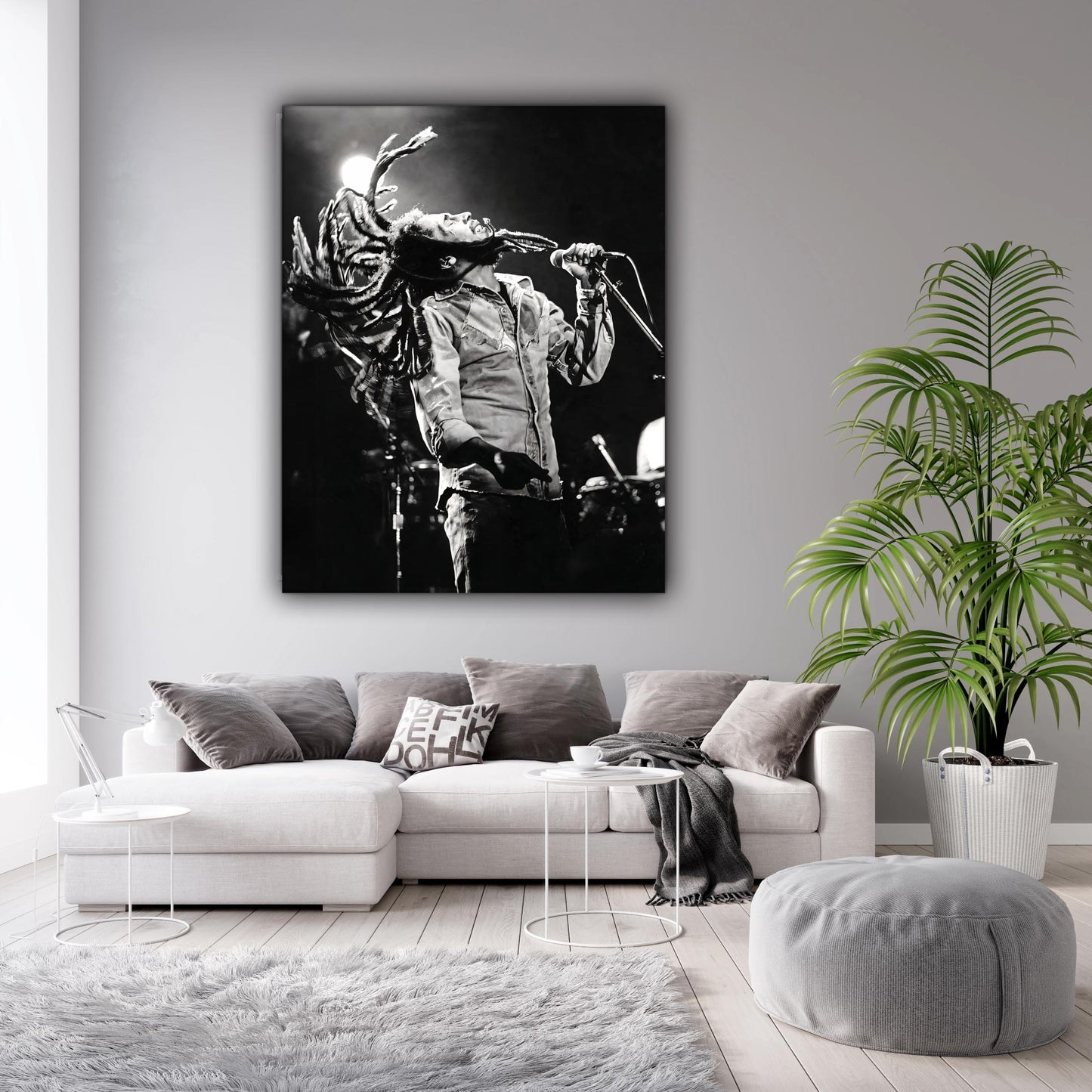 wall art bob marley in Livingroom