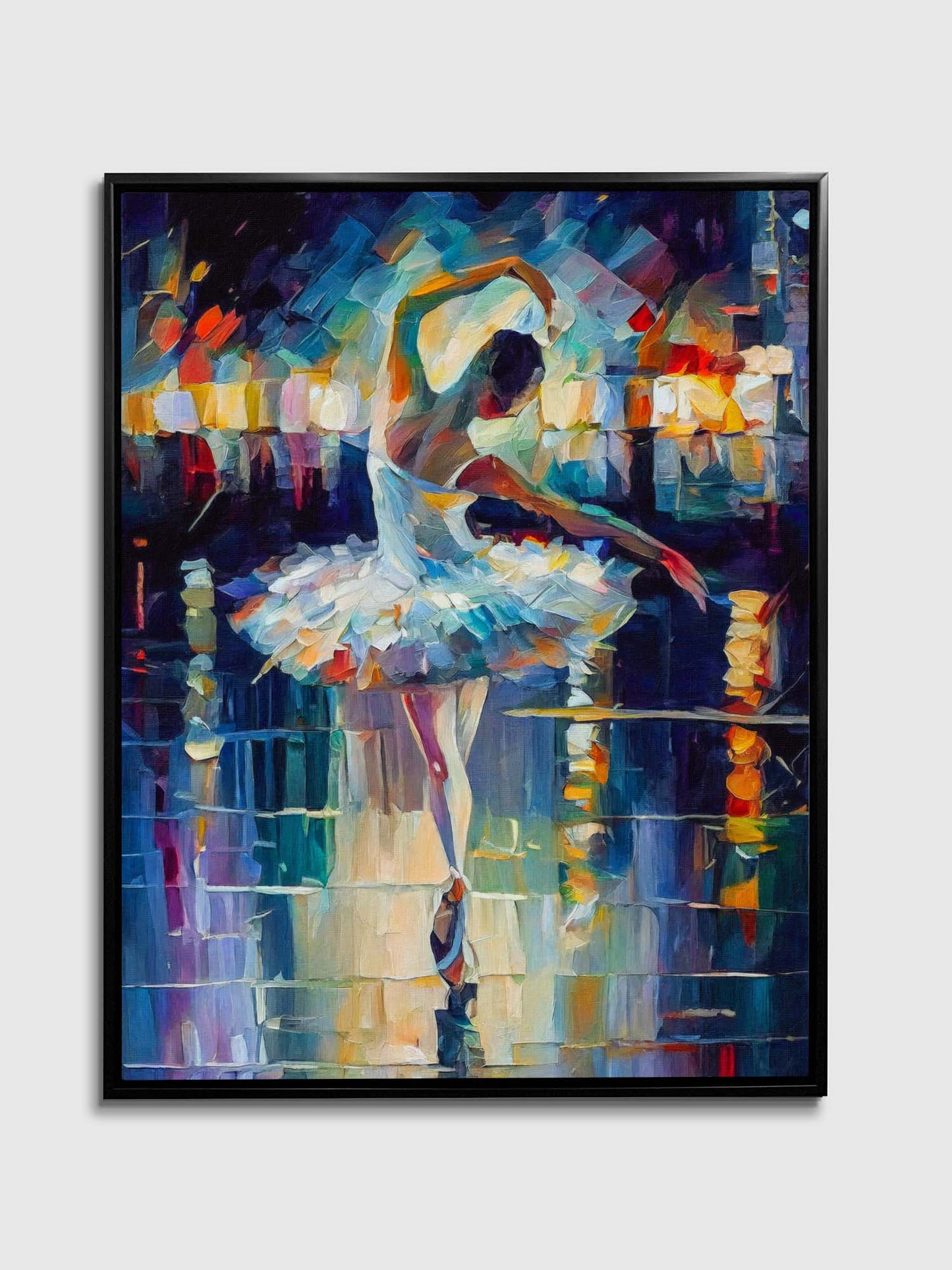 Ballet Dancer -Fine Art Canvas Print-  RGB varnish