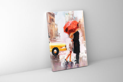 NYC KISS - Wall art decor-Fine Art Canvas